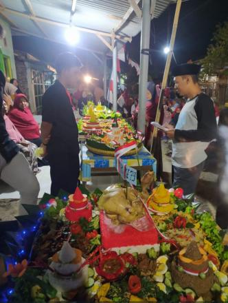 MASYARAKAT BADAMITA GELAR MALAM TASYAKURAN HUT RI KE 79 DENGAN BERAGAM KEGIATAN